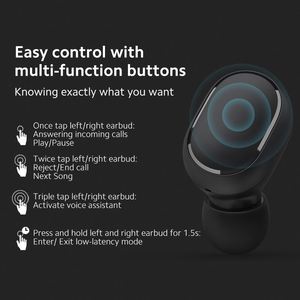 Auriculares <span class=keywords><strong>Mi</strong></span> <span class=keywords><strong>Buds</strong></span> <span class=keywords><strong>Essential</strong></span> TWS True Wireless, Auriculares resistentes al agua con control táctil inalámbrico, auriculares <span class=keywords><strong>Mi</strong></span> Airdots Basic 2 - Product Image 5