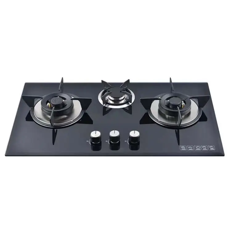 High quality cooking appliance best popular chefs table 3 burner gas stove top