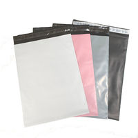 Sacs de courrier gris Poly, imprimés personnalisés, enveloppe, pour la livraison de courrier, de courrier, 50 unités