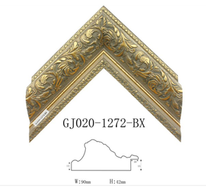 Khung Tranh Nghệ Thuật Trang Trí, Khung Hình Chạm Khắc Bằng Vàng Và Ps Theo Phong Cách Baroque - Product Image 4