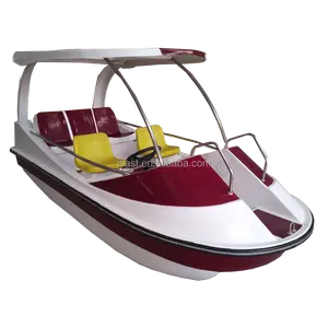 Barca elettrica di alta qualità 5 persone con funzione di scarico automatico per uso commerciale parco divertimenti più venduto