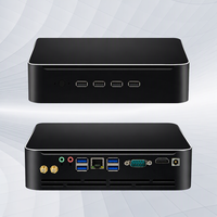 Partaker Komputer Desktop Core i9 11900 i7 11700 i5 11400, PC Mini 4K HD Display DDR4 M.2 SSD Win10/11 Linux PC portabel