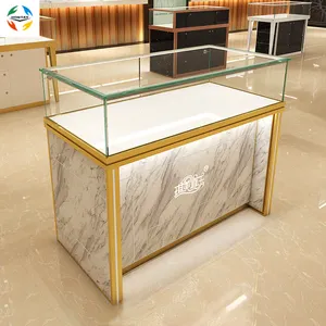 Gabinete de diseño personalizado de colores y tamaños, centro comercial, pedestal independiente, Mostrador de exhibición de Joyas, gabinete de vidrio