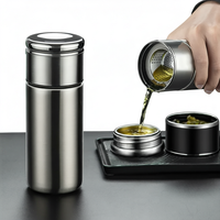 Gourde isotherme double paroi en acier inoxydable de haute qualité, portable, étanche, pour café, thé, lait, sport, gym, maintien thermique 6-12 heures