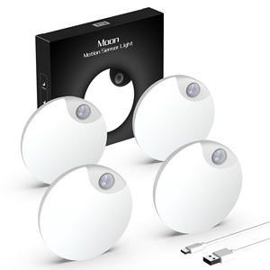 Koridor garaj tuvalet bodrum yardımcı odası için kapalı akülü pilli LED hareket sensörü gece ışıkları - Product Image 1