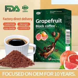 <span class=keywords><strong>Café</strong></span> Noir Instantané Américain au <span class=keywords><strong>Pamplemousse</strong></span> et au Chocolat Acidulé, Sans Sucrose, Sans Matière Grasse, Commerce Extérieur Transfrontalier, Sachet de Petits Grains du Yunnan ARS - Product Image 4