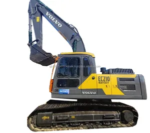Original Used Volvo EC210 Excavator 21 Tons Hot Sale IN STOCK Secondhand Machinery For Sale