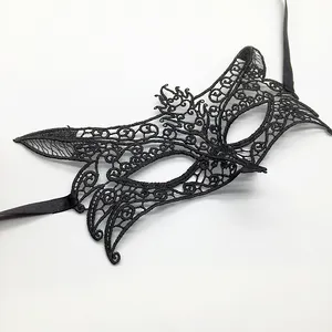 Las mujeres Sexy de encaje máscara fiesta de máscaras para la mascarada de Halloween veneciano disfraces carnaval máscara para las niñas