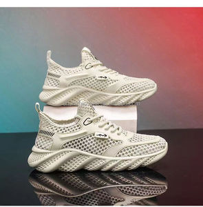 A la venta, zapatos casuales de cuero PU de Filipinas, zapatos deportivos gruesos para correr, zapatos deportivos para hombres - Product Image 4