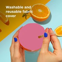 Housses de gobelets universelles réutilisables personnalisables en coton/polyester multicolores avec logo personnalisé pour pub, club, fête, utilisation en extérieur, toutes saisons