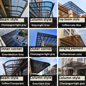 <span class=keywords><strong>Toldo</strong></span> <span class=keywords><strong>para</strong></span> Puerta de PC Más Vendido, <span class=keywords><strong>Toldo</strong></span> de Aluminio Transparente <span class=keywords><strong>para</strong></span> Lluvia - Product Image 6