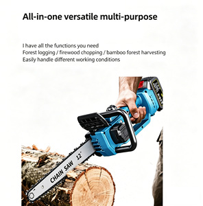Tronçonneuse électrique sans fil 1000W, sans balais, 12 pouces, pour <span class=keywords><strong>l</strong></span>'entretien des jardins, la coupe de branches et de bûches, et <span class=keywords><strong>l</strong></span>'utilisation agricole - Product Image 5