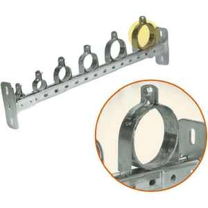 Collier de verrouillage en zinc en acier inoxydable pour profilés 41-1 Tête forgée en plastique de 1/2 pouces Taille 25mm Plaqué SAE Commande minimum 1 pièce - Product Image 1