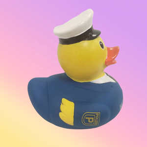 Personnalisé mignon pvc POLIZEL canard en plastique mini figurines d'anime en vinyle jouets artisanat jouets - Product Image 4