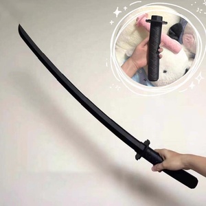 <span class=keywords><strong>2023</strong></span> 3D impresión Katana retráctil Samurai juguete cuchillo Rosa espada larga samurái hoja asesino cuchillo gravedad cuchillo juguete - Product Image 5