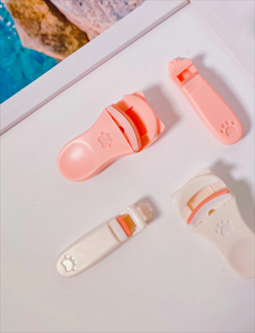 Rizador de Pestañas Segmentado con Forma de Pata de Gato, Aplicador de Pestañas Parciales de Ángulo Amplio con Mini Pinzas - Product Image 5