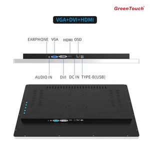 Pantalla multitáctil sin marco de 21,5 pulgadas FHD 1080P <span class=keywords><strong>Monitor</strong></span> táctil industrial <span class=keywords><strong>Monitor</strong></span> de pantalla táctil de autocomprobación de cajero automático montado en la pared - Product Image 3