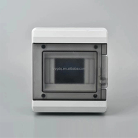 Boîte de distribution en plastique ABS HT, boîte MCB étanche pour extérieur