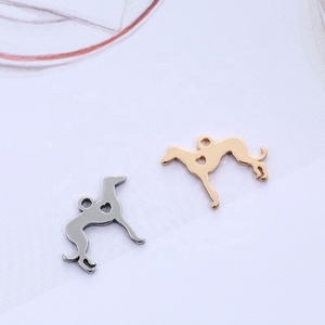 Cadeaux pour les amoureux des animaux de compagnie, pendentifs en acier inoxydable plaqué or, samoyède, chihuahua, <span class=keywords><strong>border</strong></span> <span class=keywords><strong>collie</strong></span>, doberman, chiens, vente en <span class=keywords><strong>gros</strong></span> - Product Image 3