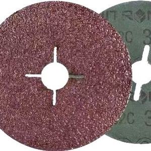Disque en fibre 3M 982C Cubitron <span class=keywords><strong>II</strong></span> en céramique à trous ronds, 5 pouces (125 mm), grain 36+ à 80+, pour le polissage et l'ébavurage du métal - Product Image 5