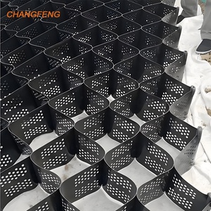 Géocellules en HDPE à installation facile, <span class=keywords><strong>stabilisateur</strong></span> de gravier en nid d'abeille pour murs de soutènement, soudage pour le contrôle de l'érosion en extérieur - Product Image 1