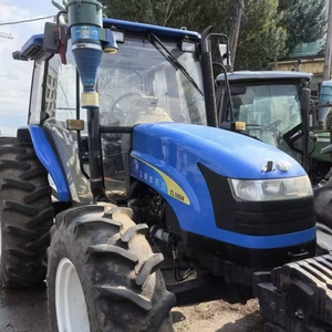 Tracteur à roues Shuangjia 100 CV d'occasion, 4x4, moteur diesel <span class=keywords><strong>4</strong></span> cylindres, multifonctionnel, pour petits travaux de jardinage, origine Shandong - Product Image 1