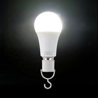 Bombilla LED Recargable de 9W, Bombilla LED de Emergencia Recargable E27 E26, Bombilla LED de Carga Inteligente