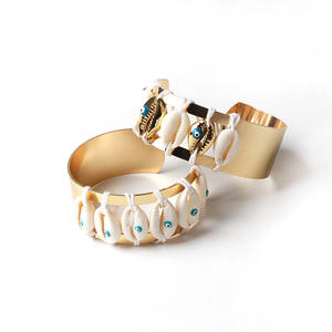 Ocean Style Bohemian Creative Woven Wrap <b>Bracelet</b> Gold Plated Zinc Alloy Unisex Trendy Niche Design - Product Image 2