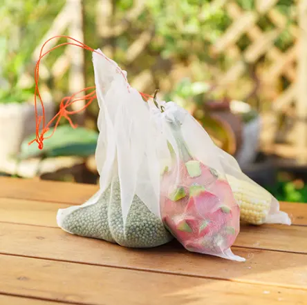 China hot sale 100% Virgin Nylon Home Garden Mesh Bag Strawberry Grape Protection Fruit Plant Pest Control Anti Bird Mesh Bag