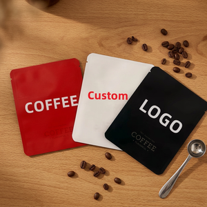 ถุงกาแฟพิมพ์ลายตามสั่ง รีไซเคิลได้ ปิดผนึกซิปล็อค ถุงไมลาร์ ถุงฟอยล์อะลูมิเนียมสำหรับบรรจุชา ขายส่ง MOQ ต่ำ รับผลิตแบบ OEM ODM - Product Image 1