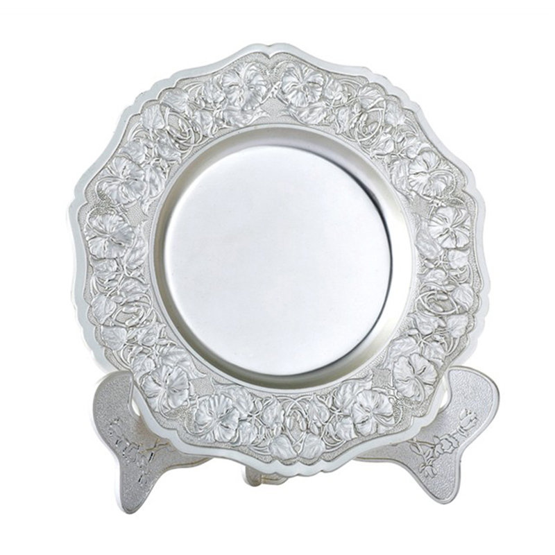 Recuerdo placa en blanco