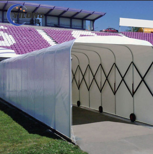 Toile de couverture personnalisée cadres en acier galvanisé tunnels en toile rétractables - Product Image 4