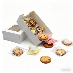 Boîtes à pâtisserie pyramidales en papier kraft RDY, pliables, empilables, résistantes à la graisse, couleur personnalisée, designs de fête de mariage, boîtes pyramidales - Product Image 3