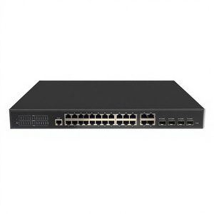 OEM&ODM 4 SFP + 24 Rj45 +2 Uplink Gigabit Fiber Optical Ethernet <b>Switch</b> 10/100/1000M LC <b>Enterprise</b> <b>Switch</b> Managed Network <b>Switch</b> - Product Image 1