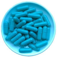 100% Bse/Tse libèrent Hpmc/capsules organiques vides végétales avec différentes couleurs et tailles