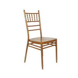 Silla Chiavari Metálica Apilable para Bodas y Hoteles, en Oferta - Product Image 3