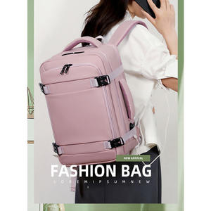 Mochila de <span class=keywords><strong>Viaje</strong></span> Impermeable para Computadora, para Hombre y Mujer, de Lujo, Personalizada, para Cabina de Ryanair, <span class=keywords><strong>40x25x20</strong></span>, para Laptop - Product Image 1