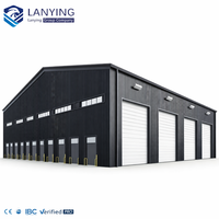 Estructura Metálica Moderna para Fábrica, Estructura de Acero, Edificio PEB, Almacén Prefabricado, Gimnasio, Taller Prefabricado Comercial, Resistente al Viento