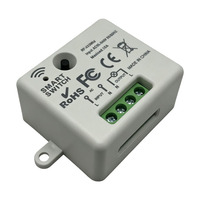 433MHz RF Módulo de interruptor inteligente 85V-240V 10A Receptor inalámbrico de automatización Mando a distancia para luz LED