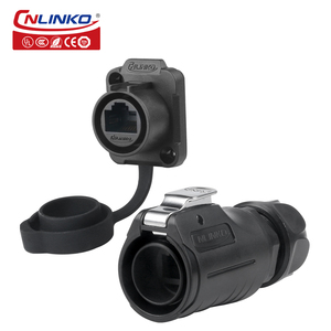 Cnlinko IP68 ngoài trời Ethernet thông tư RJ45 cắm không thấm nước ethercon RJ45 kết nối cáp quang nhà sản xuất kết nối - Product Image 3