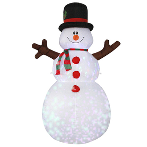 BS-b 180cm <strong>Inflatable</strong> Christmas Snowman Christmas <strong>Garden</strong> <strong>Inflatable</strong> Products Lights <strong>Inflatable</strong> Toys Christmas Festive Atmosphere - Product Image 1