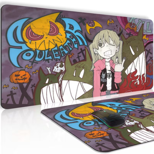 Grand tapis de souris, tapis de clavier pour ordinateur portable, design coloré de dessins animés, impression haute définition, accessoire de jeu, tapis de bureau décoratif - Product Image 1
