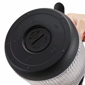 Frasco de vacío con revestimiento de vidrio rosa de doble pared para mantener bebidas calientes de café y té, jarra térmica de café de 1000ml para el hogar - Product Image 6