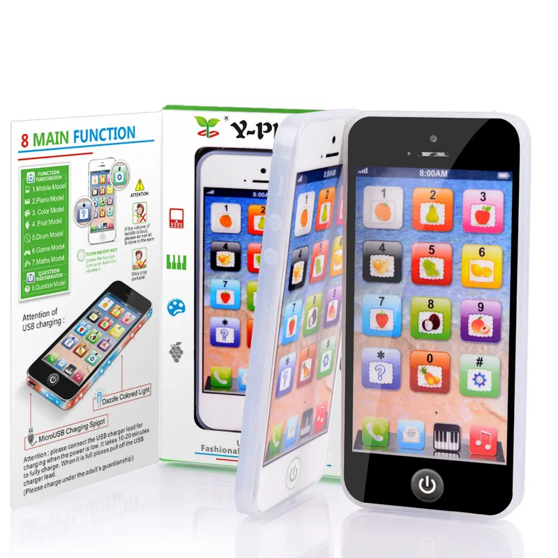 Английская музыка моделирование обучения свет игрушечный сотовый телефон история машина раннего обучения, телефонов и планшетов, цвета в ассортименте