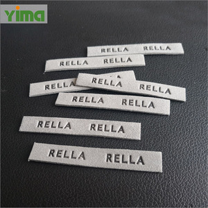 Chất lượng cao Laser khắc jeans Mũ PU da dập nổi các bản vá lỗi trống biểu tượng tùy chỉnh cho túi - Product Image 5