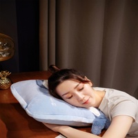 Nouvel oreiller décoratif en polaire douce à motif requin mignon, idéal pour la maison, la voiture et les voyages