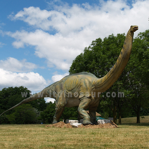 Ngoài trời không thấm nước cổ dài kích thước cuộc sống animatronic Brachiosaurus cho công viên khủng long - Product Image 3