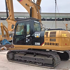 Rippa precio barato certificado EPA/Ce Japón original Caterpillar CAT 320d usado Excavadora hidráulica de orugas bajas horas de trabajo - Product Image 1