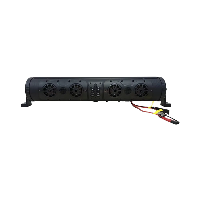 27 Inch RGB Soundbar Waterproof Bluetooth Multicolor Lights 500W Soundbar for UTV ATV Golf Cart