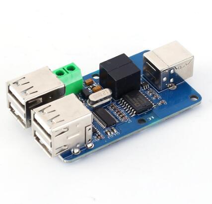 Isolateur USB 4 Canaux Plug & Play - Protection Contre Les Interférences, Débit 1.5/12 Mbps, Isolation 1500V